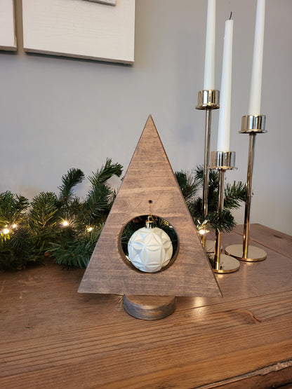 Wooden Christmas Tree for Ornamental Ball