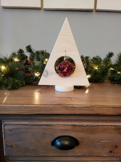 Wooden Christmas Tree for Ornamental Ball