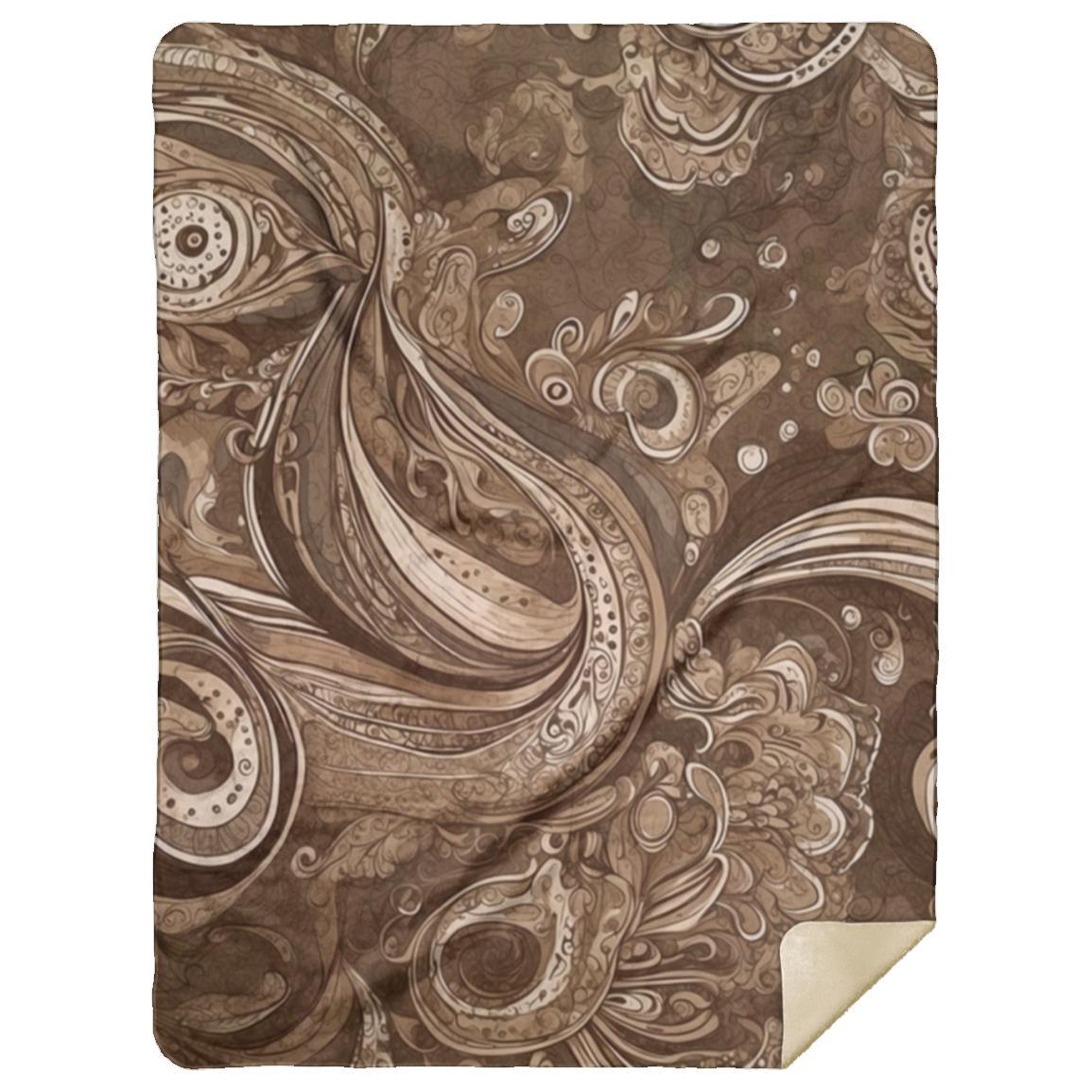 Paisley Design (0004) - Blanket