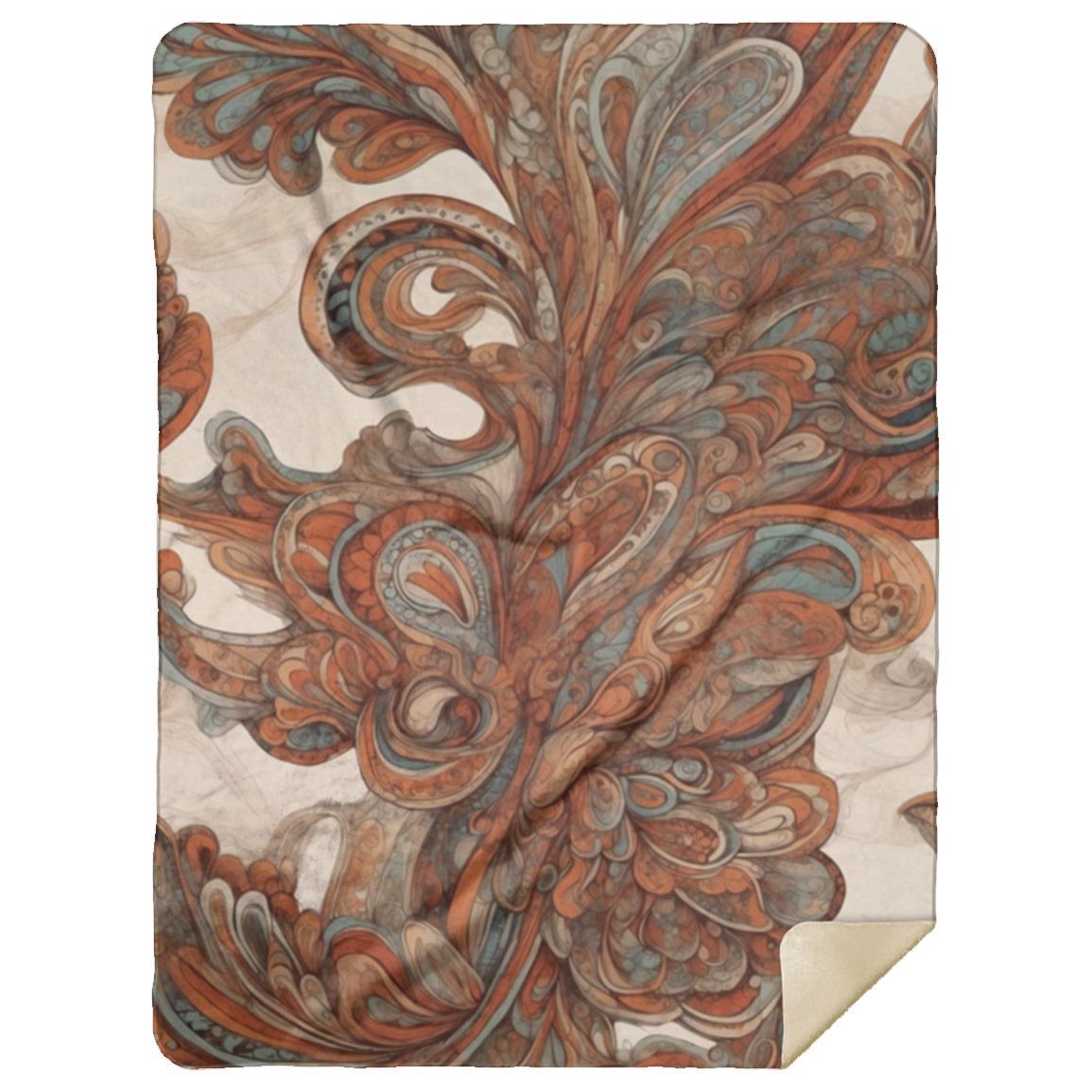 Paisley Design (0014) - Blanket