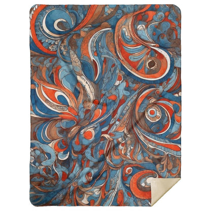 Paisley Design (0018) - Blanket