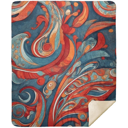 Paisley Design (0022) - Blanket