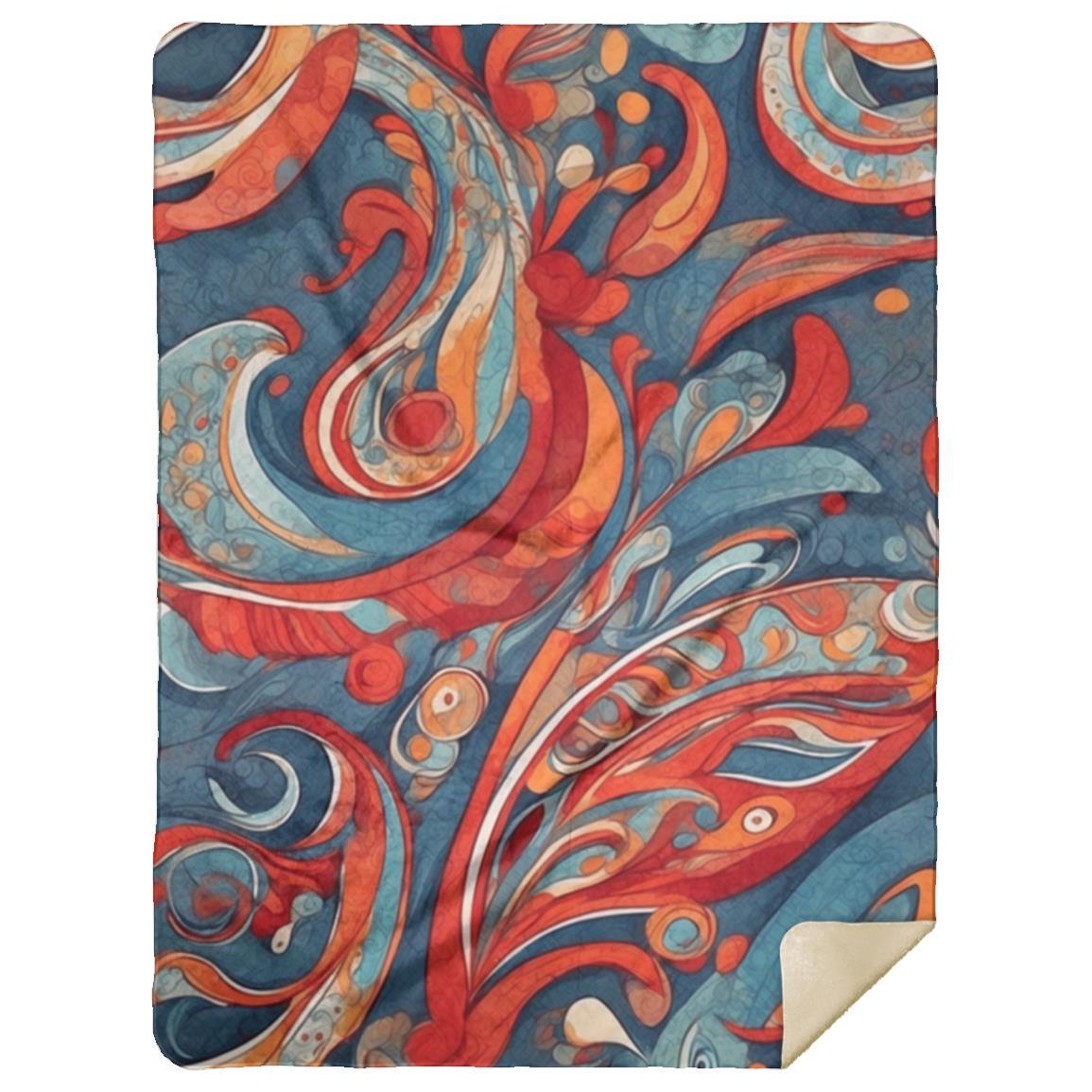 Paisley Design (0022) - Blanket