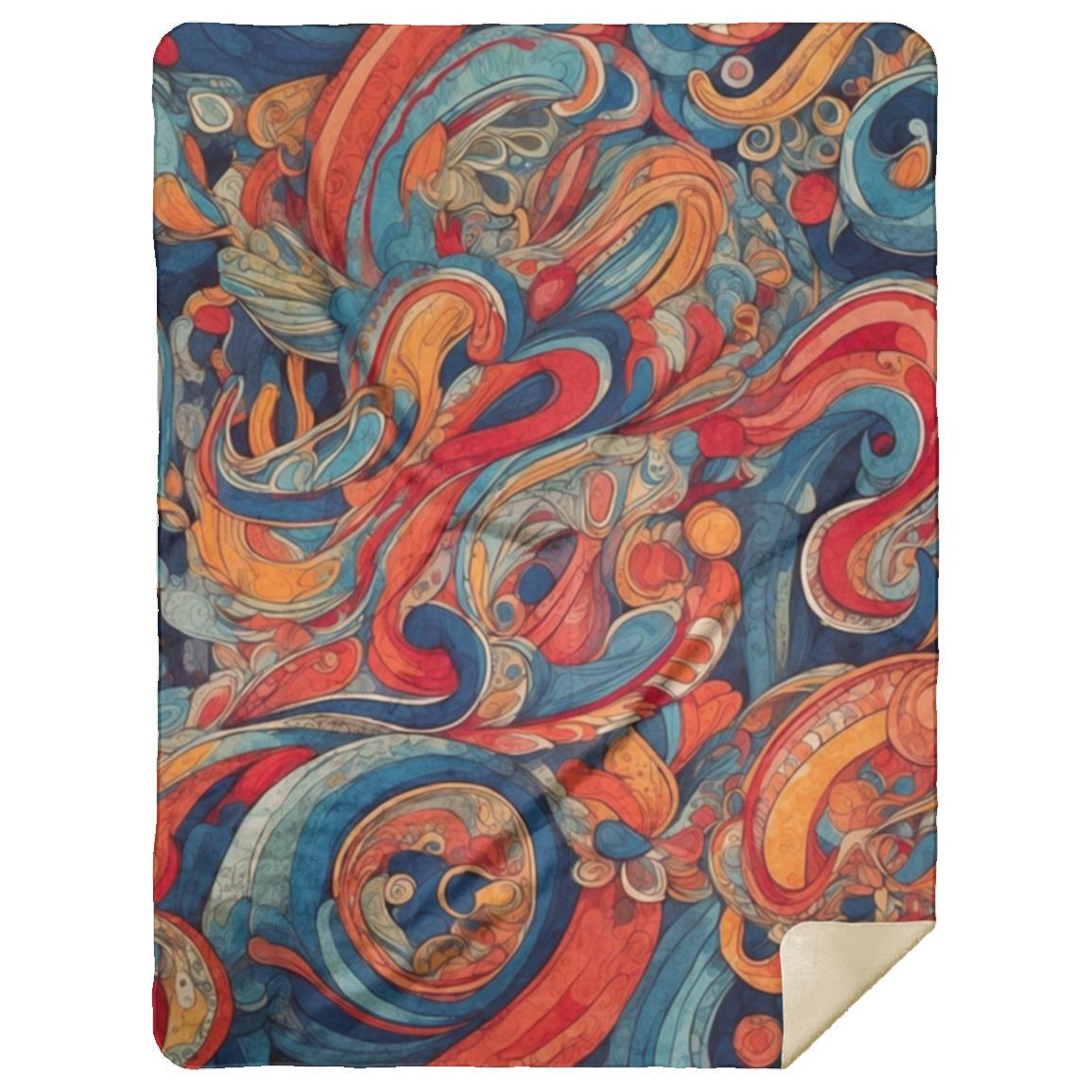 Paisley Design (0030) - Blanket