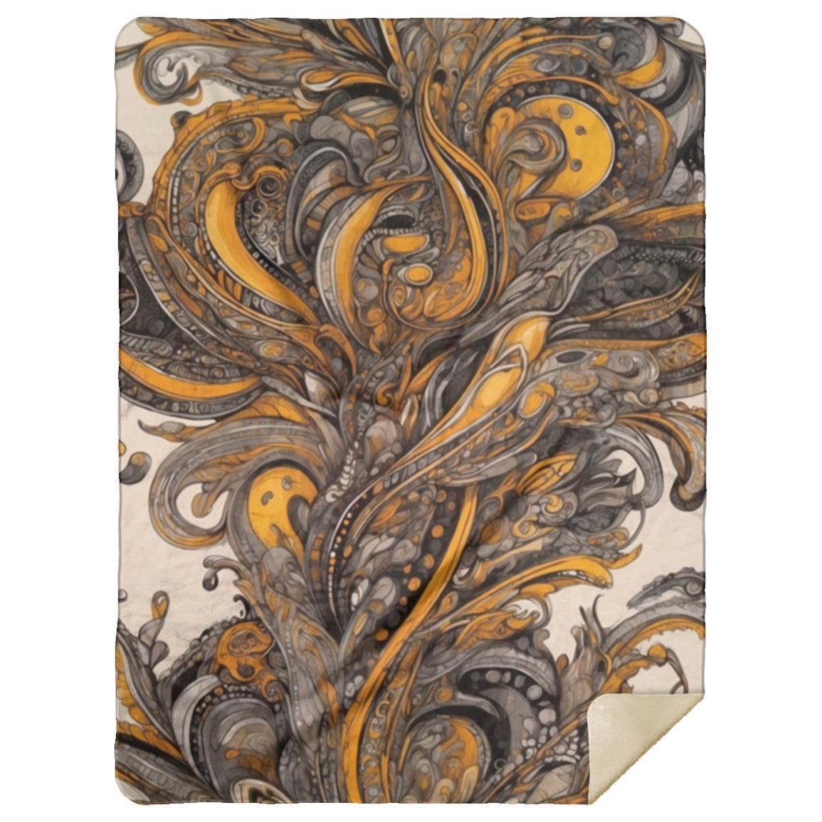 Paisley Design (0032) - Blanket