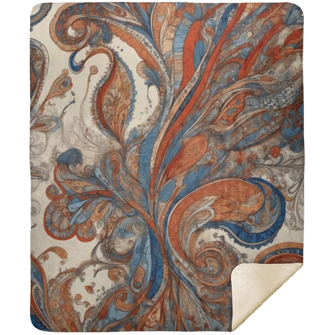 Paisley Design (0033) - Blanket