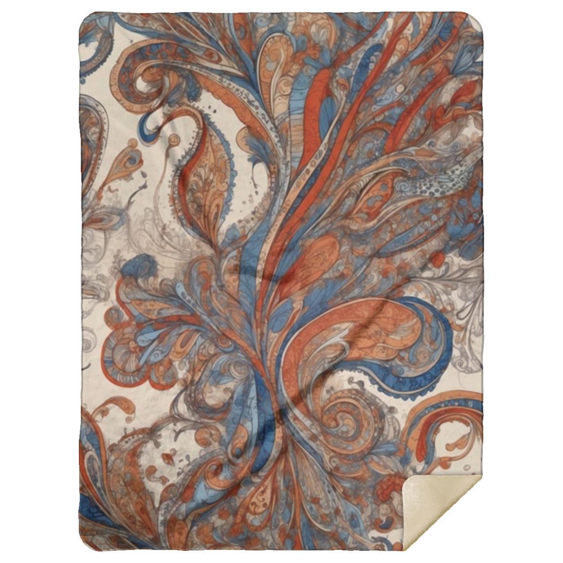 Paisley Design (0033) - Blanket