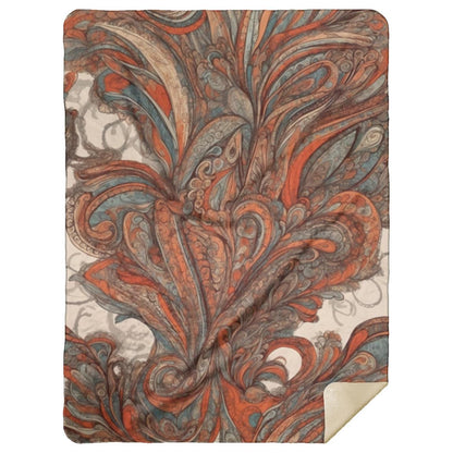 Paisley Design (0037) - Blanket