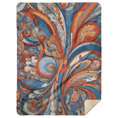 Paisley Design (0039) - Blanket