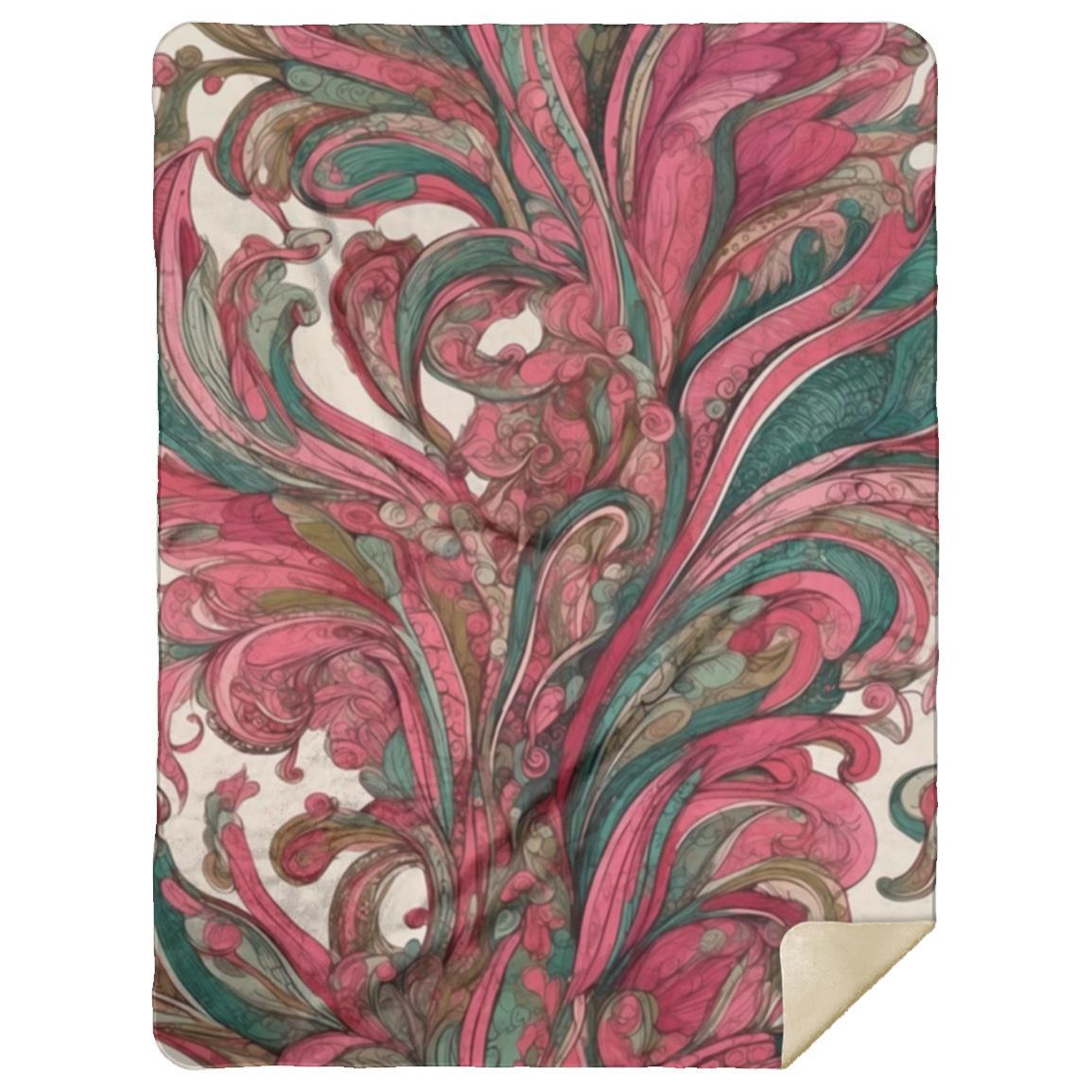 Paisley Design (0045) - Blanket