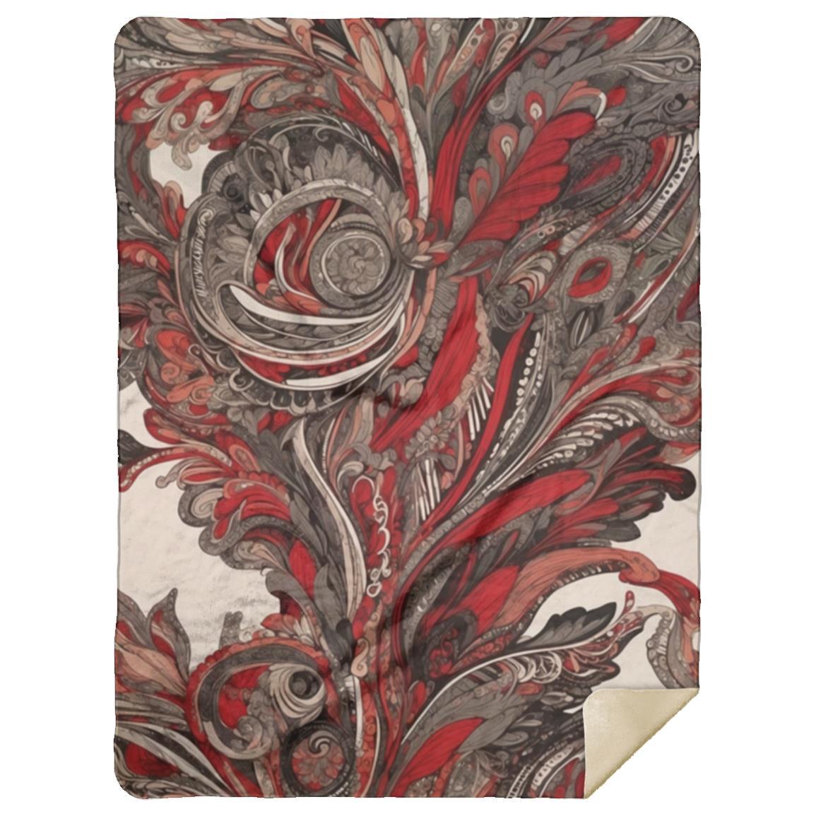 Paisley Design (0046) - Blanket