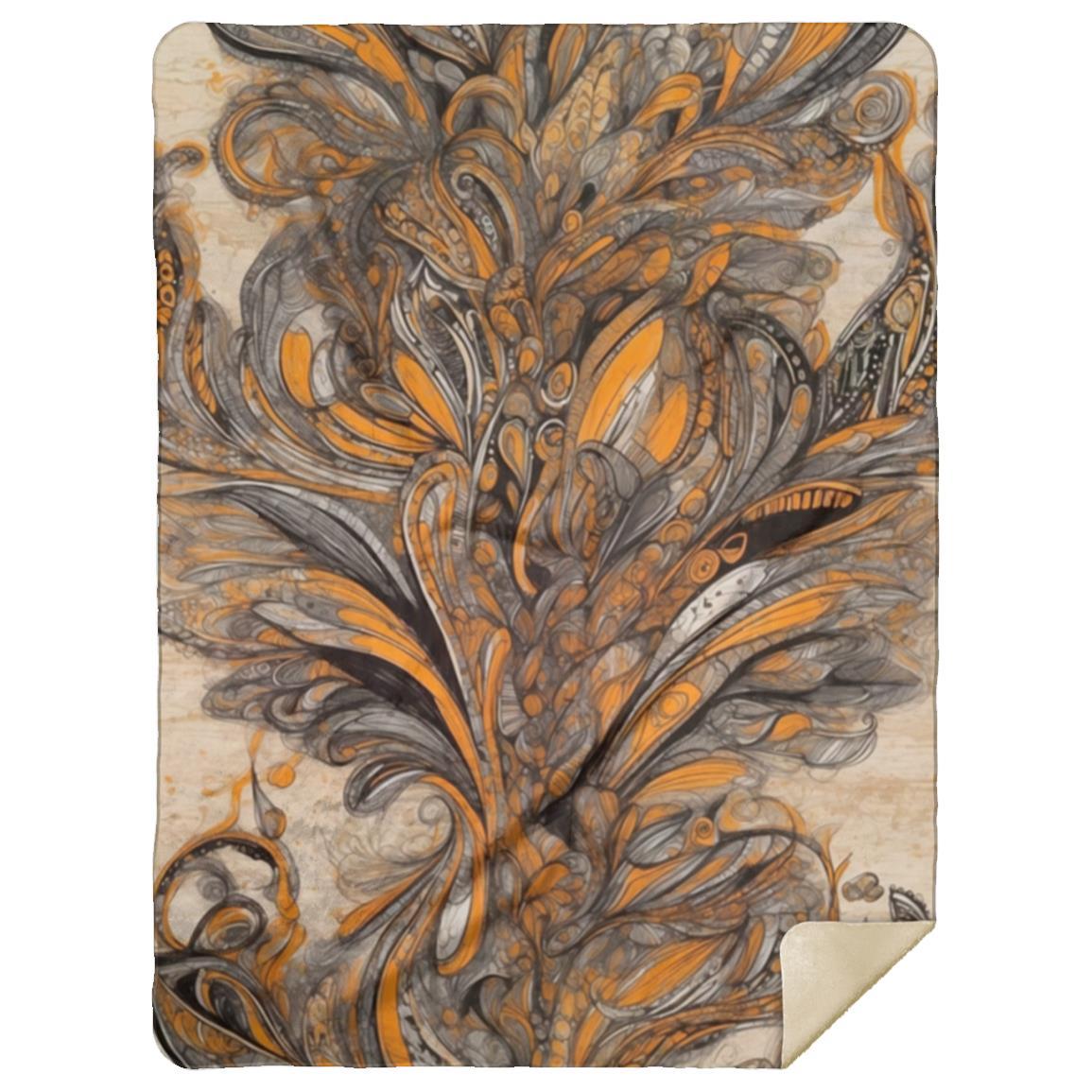 Paisley Design (0047) - Blanket