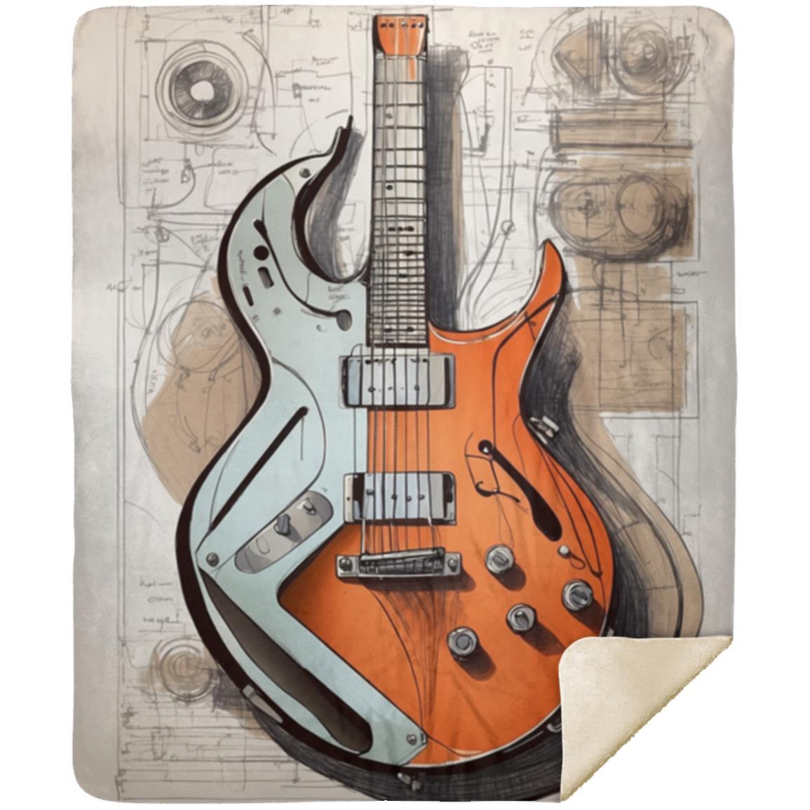 Guitar Design Sketch (0003) - Blanket