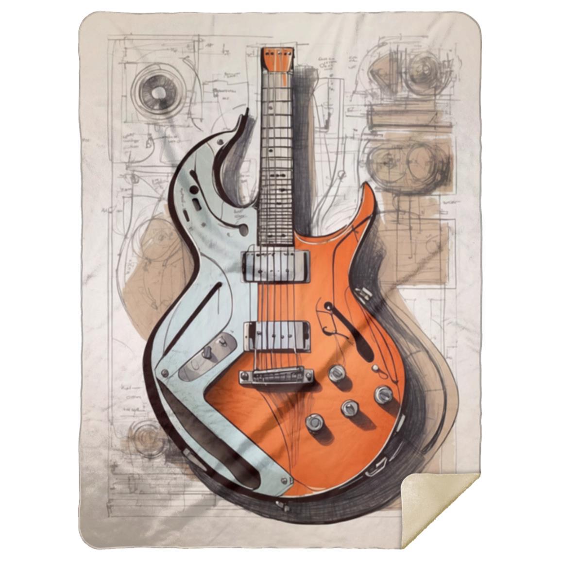 Guitar Design Sketch (0003) - Blanket