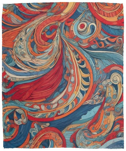 Paisley Design (0002) - Blanket