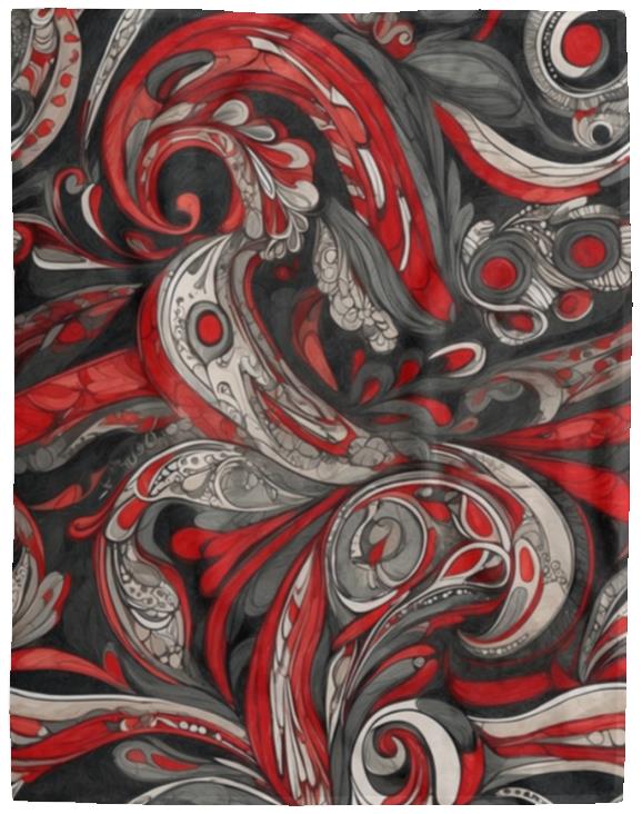 Paisley Design (0043) - Blanket