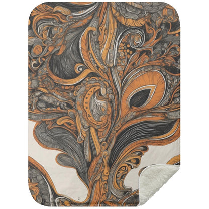 Paisley Design (0038) - Blanket