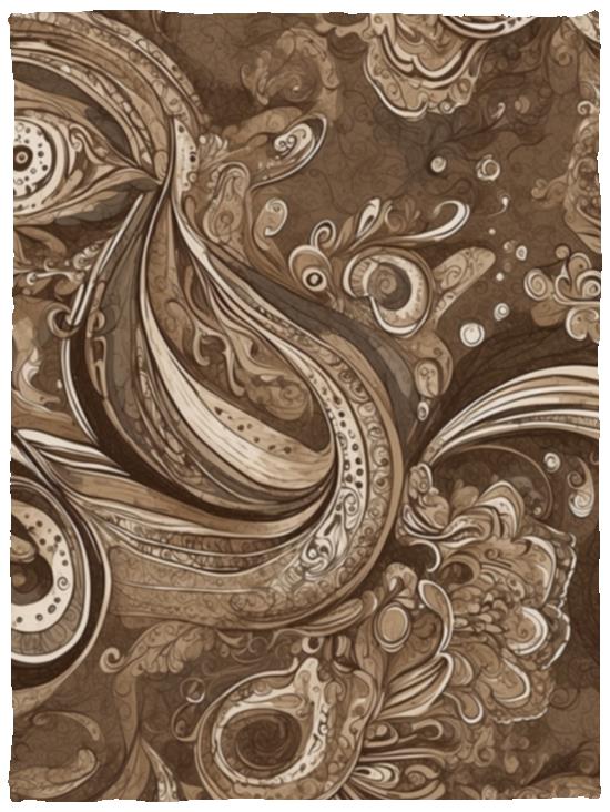 Paisley Design (0004) - Blanket