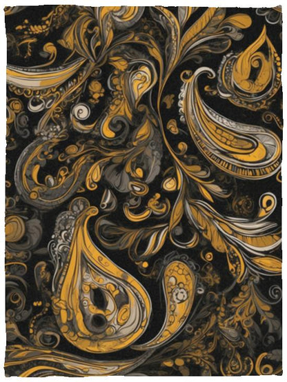 Paisley Design (0015) - Blanket