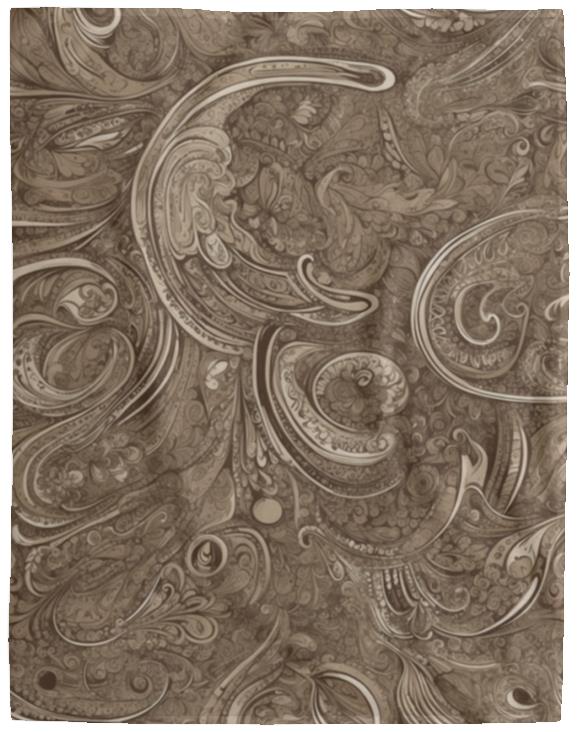 Paisley Design (0029) - Blanket