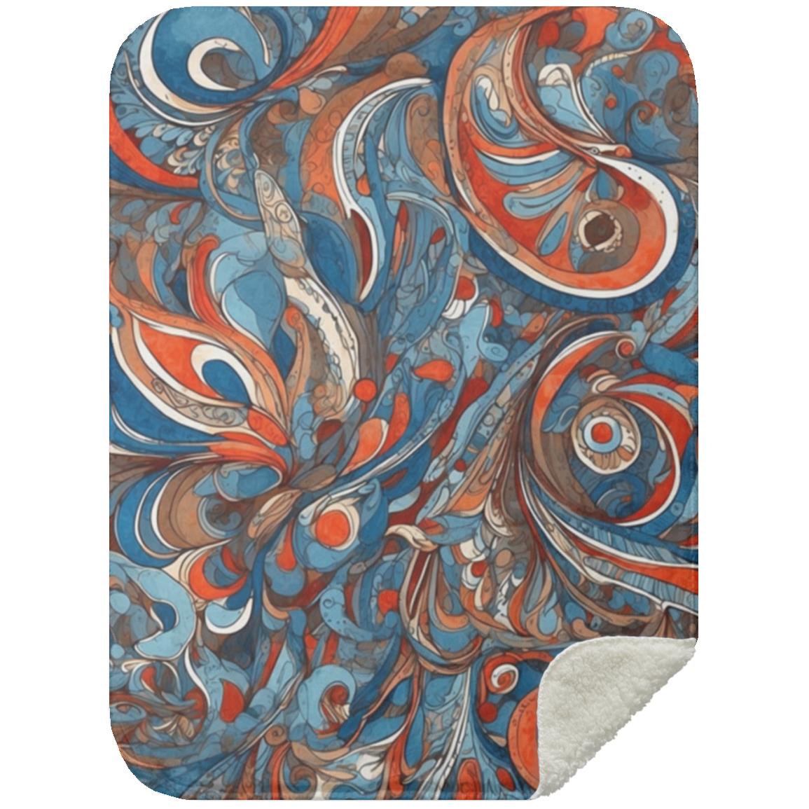 Paisley Design (0018) - Blanket