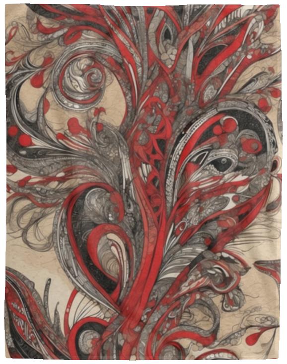 Paisley Design (0028) - Blanket