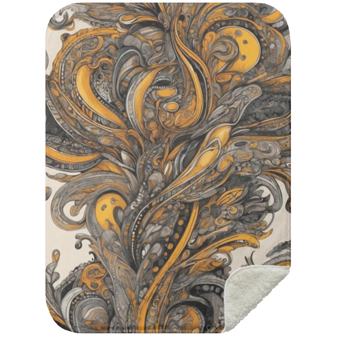 Paisley Design (0032) - Blanket