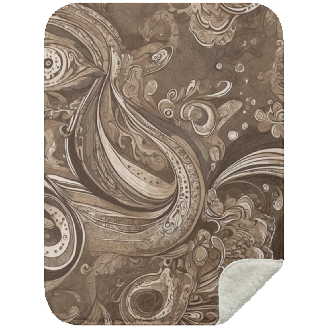 Paisley Design (0004) - Blanket