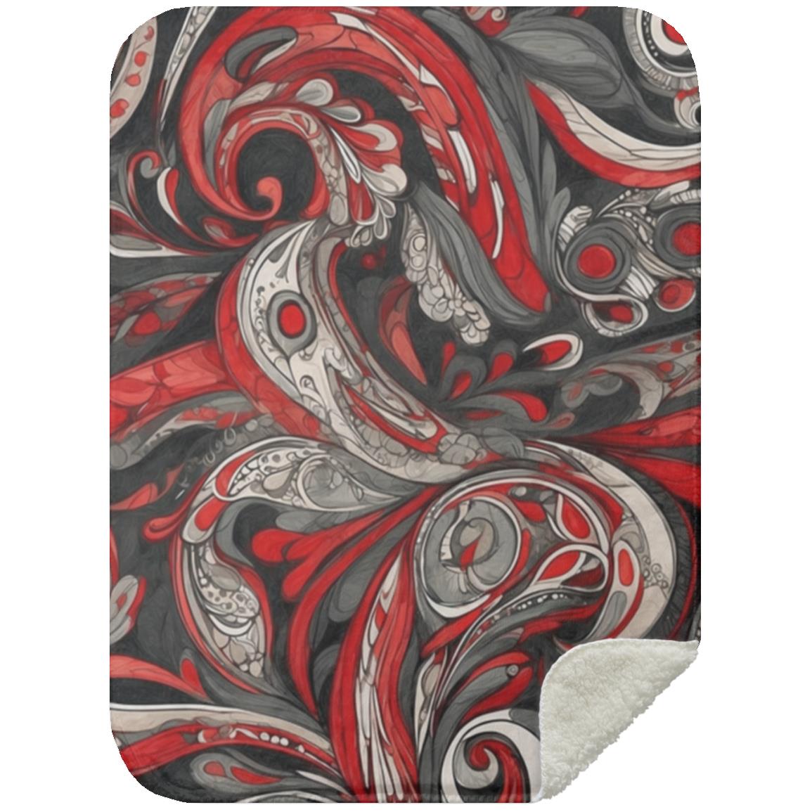 Paisley Design (0043) - Blanket