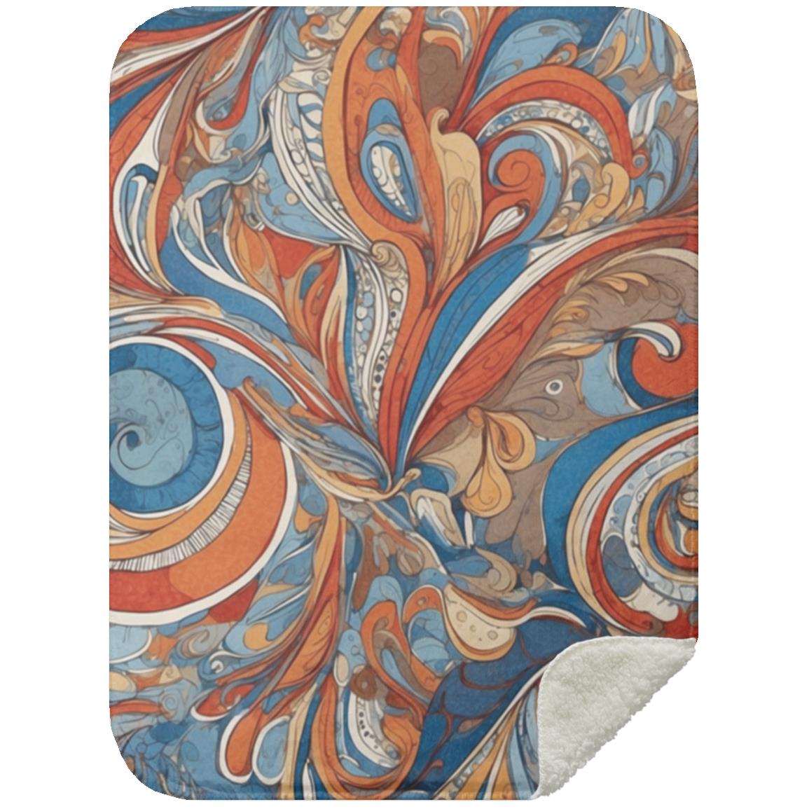 Paisley Design (0013) - Blanket