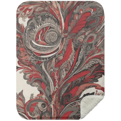 Paisley Design (0046) - Blanket