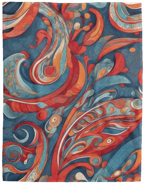 Paisley Design (0022) - Blanket