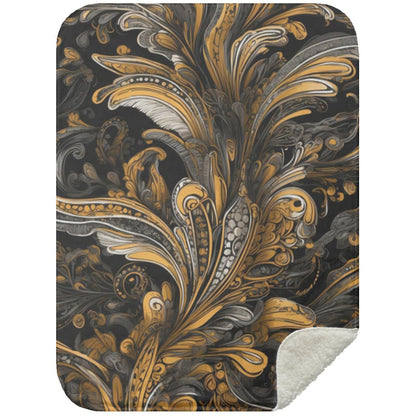 Paisley Design (0009) - Blanket