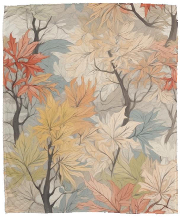 Maple Leaves (001) - Blanket