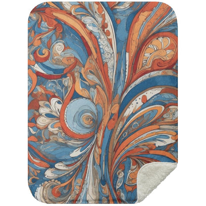 Paisley Design (0039) - Blanket