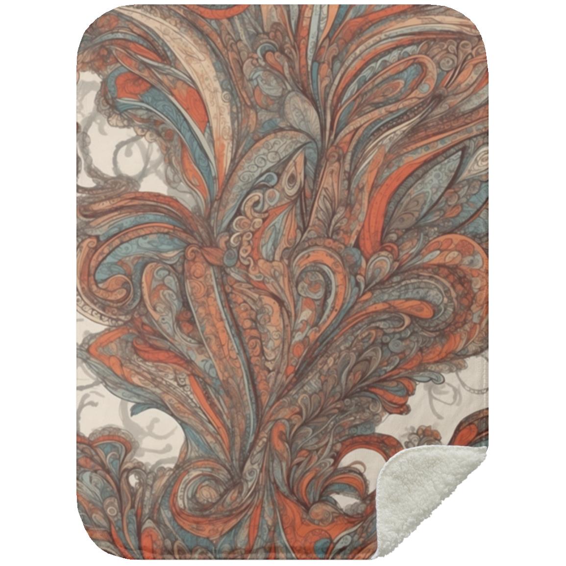 Paisley Design (0037) - Blanket