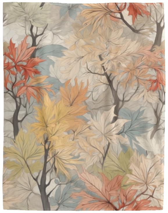 Maple Leaves (001) - Blanket