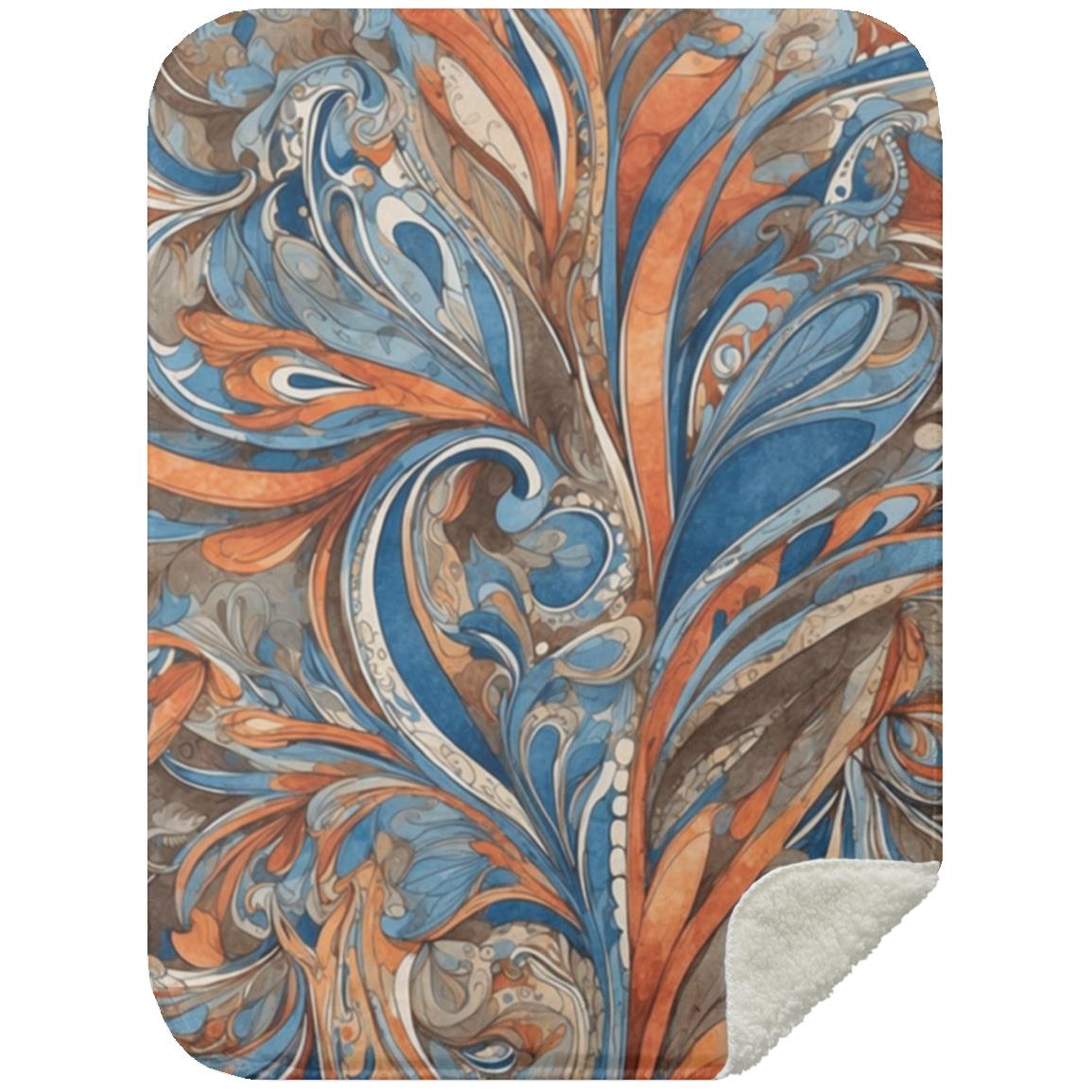 Paisley Design (0036) - Blanket