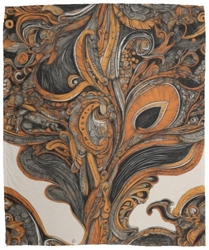 Paisley Design (0038) - Blanket