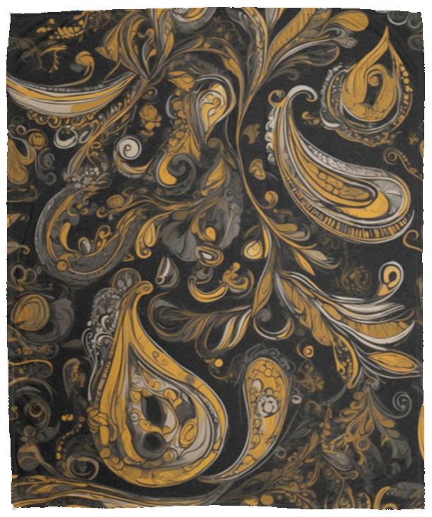 Paisley Design (0015) - Blanket