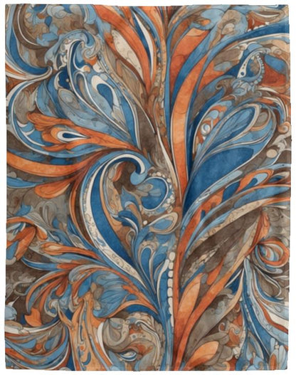 Paisley Design (0036) - Blanket