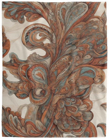 Paisley Design (0014) - Blanket