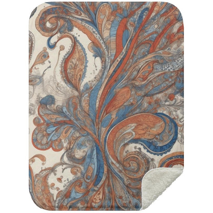 Paisley Design (0033) - Blanket