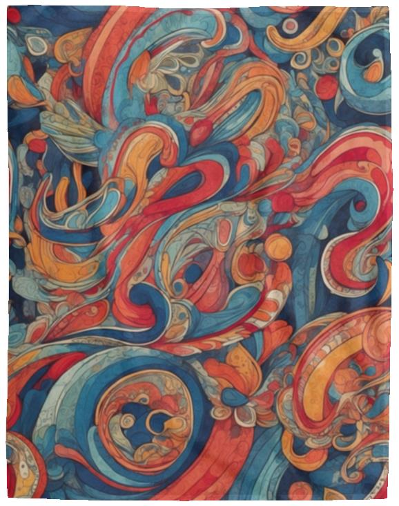 Paisley Design (0030) - Blanket