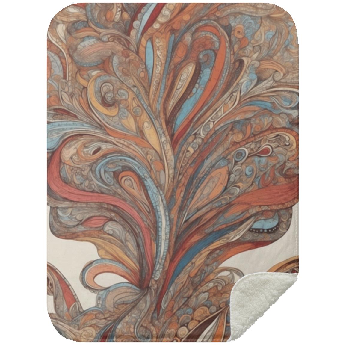 Paisley Design (0017) - Blanket