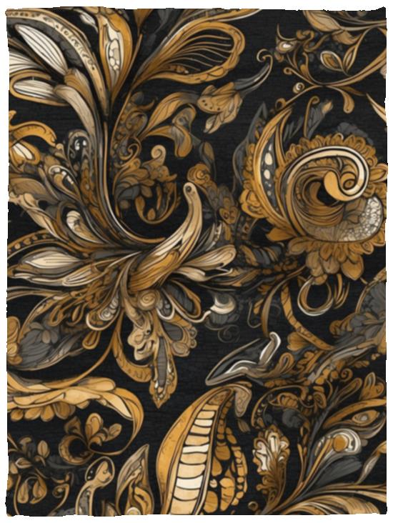 Paisley Design (0031) - Blanket