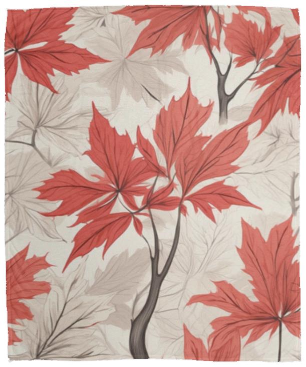 Maple Leaves (008) - Blanket