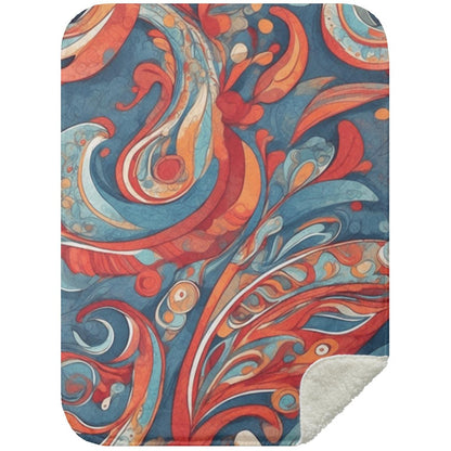 Paisley Design (0022) - Blanket