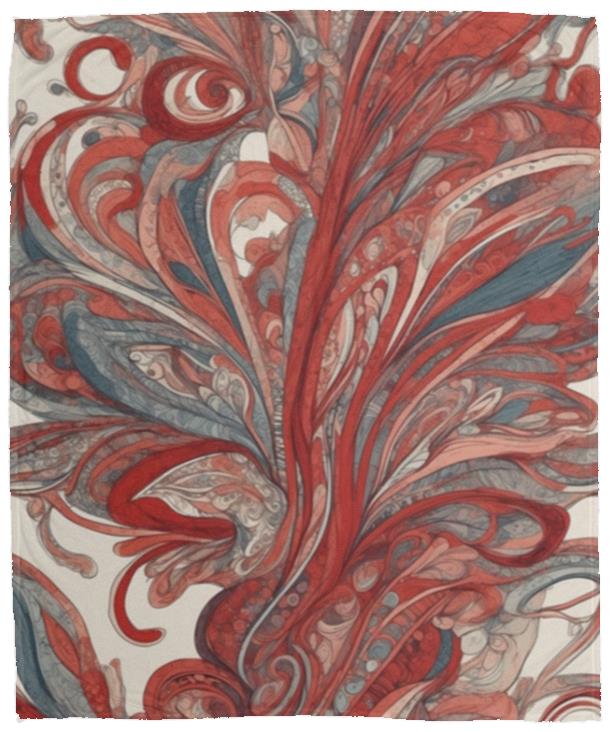 Paisley Design (0007) - Blanket