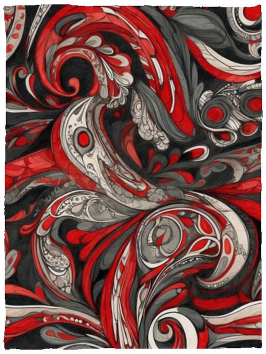 Paisley Design (0043) - Blanket